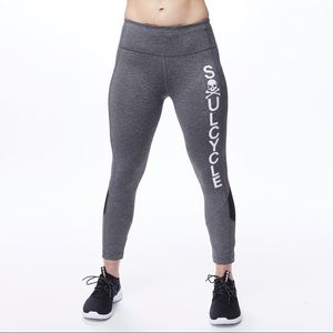Lululemon x Soulcycle Pace Rival Crop Gray Legging